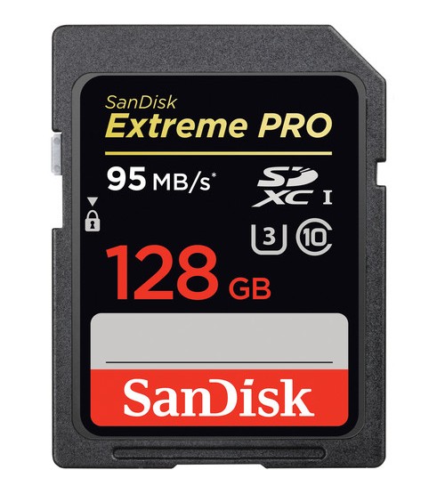 SanDisk Extreme Pro SDXC UHS-I 95MB/s 128GB 